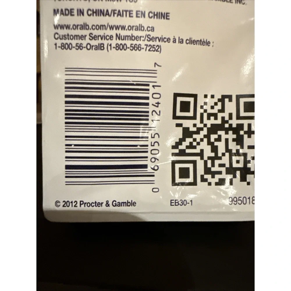 Oral-B Professional Deep Sweep Brush Head Replacement Braun Triple Action Clean‎